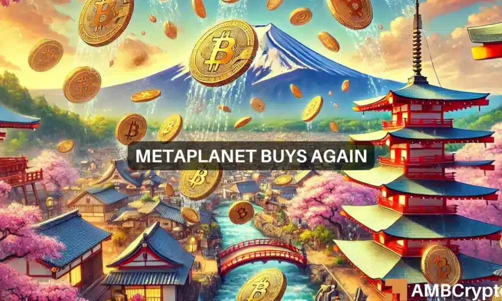 Japan - Metaplanet's Bitcoin holdings now worth $23M after latest purchase