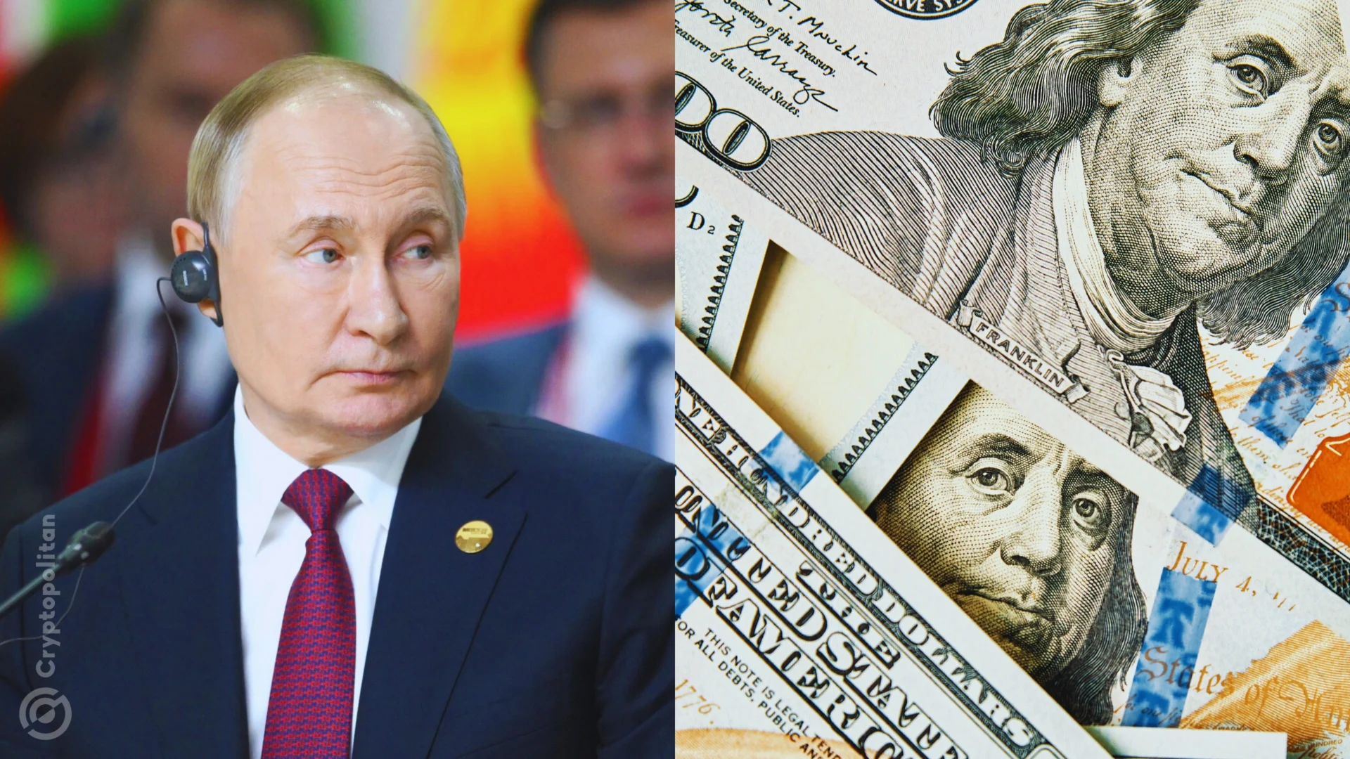 Russia’s Vlad Putin admits that despite all his efforts, US dollar is still king